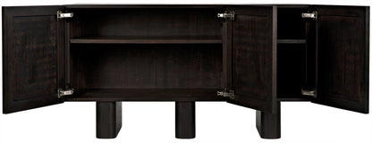 Vega Sideboard, Ebony Walnut-Sideboards-Noir-Sideboards and Things