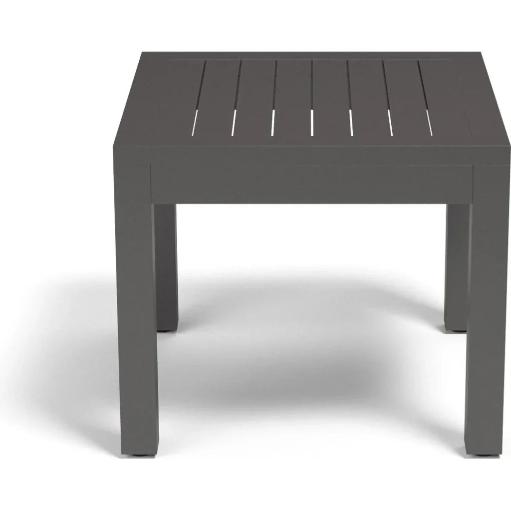 Vegas Aluminum Made Outdoor End Table -- view 4