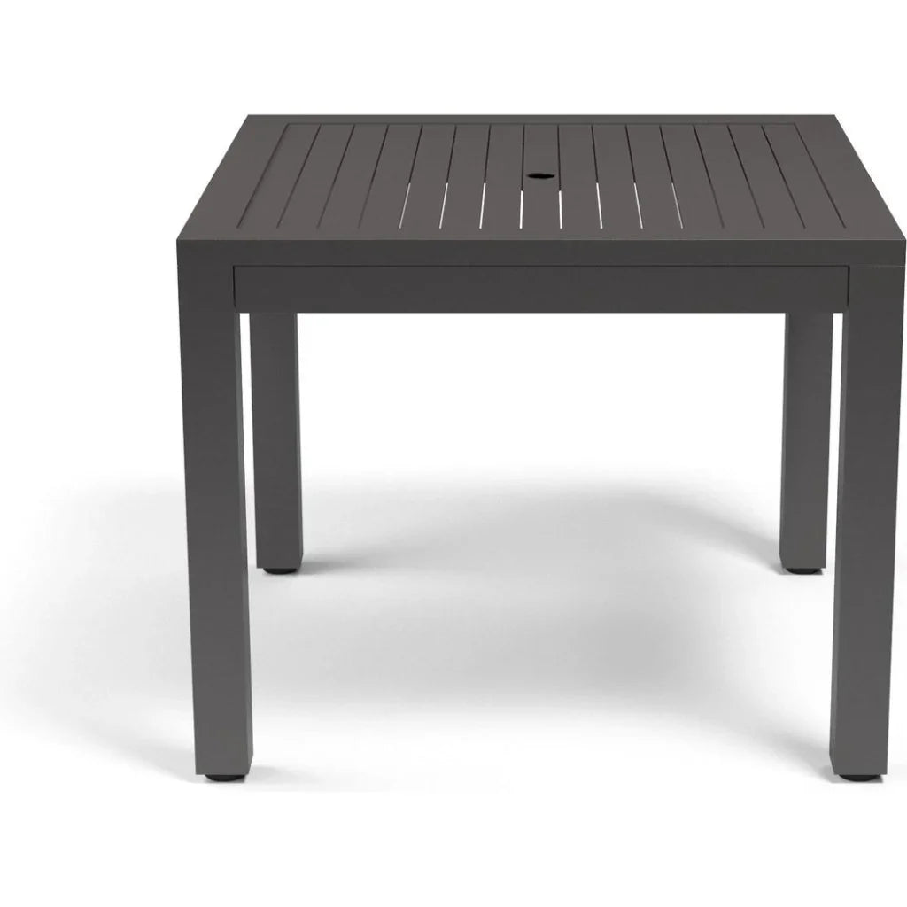 Vegas Aluminum Made Outdoor Pub Table -- view 4