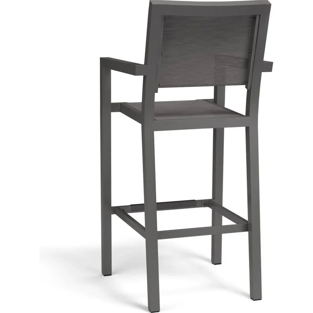 Vegas Aluminum Made Sling Outdoor Barstool -- view 6