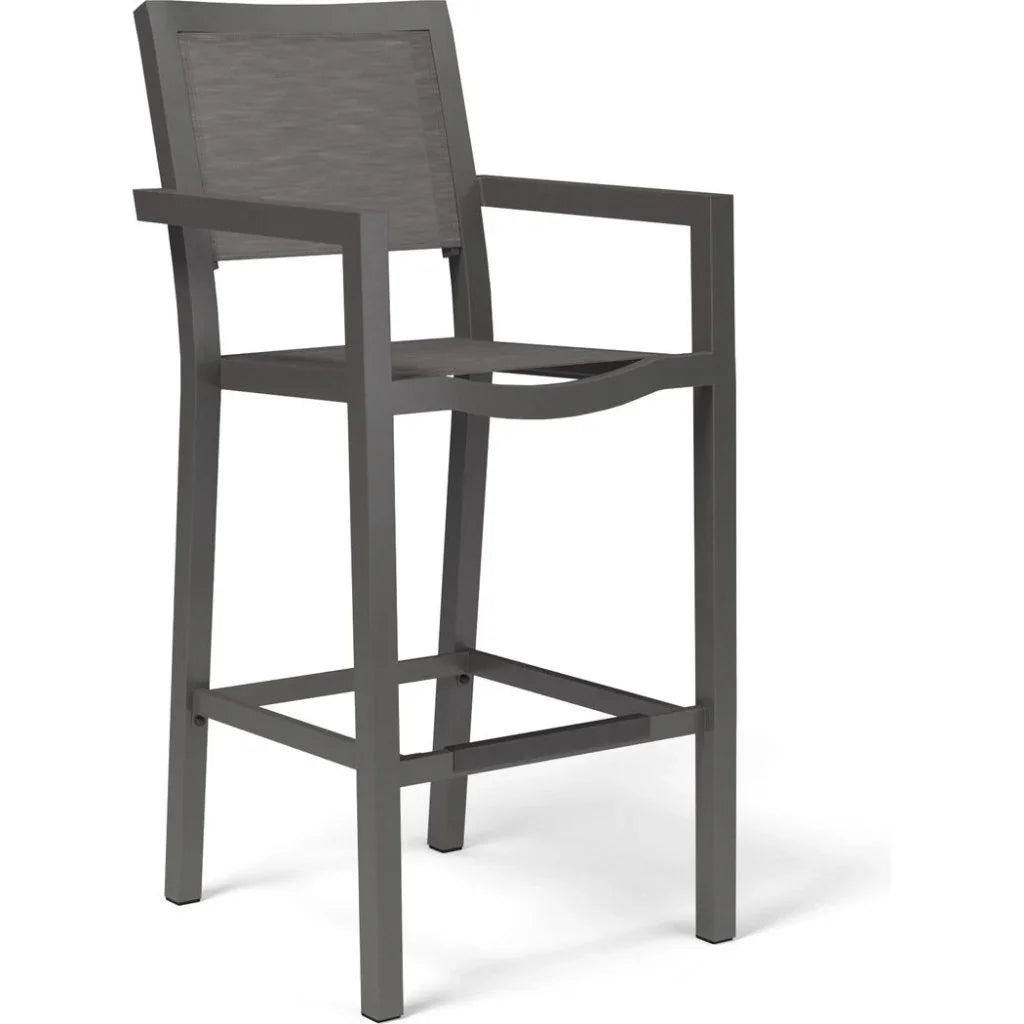 Vegas Aluminum Made Sling Outdoor Barstool