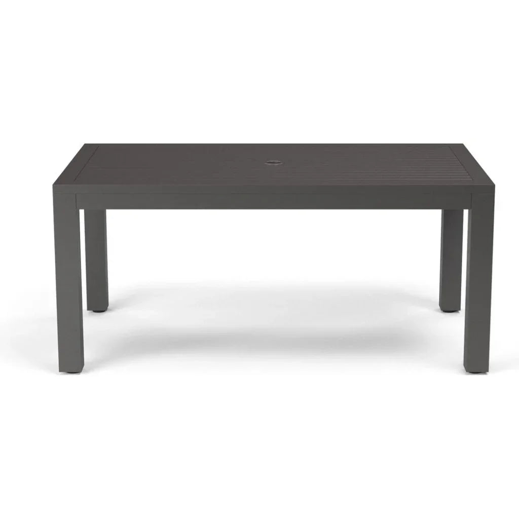 Vegas Aluminum Outdoor Dining Table -- view 3