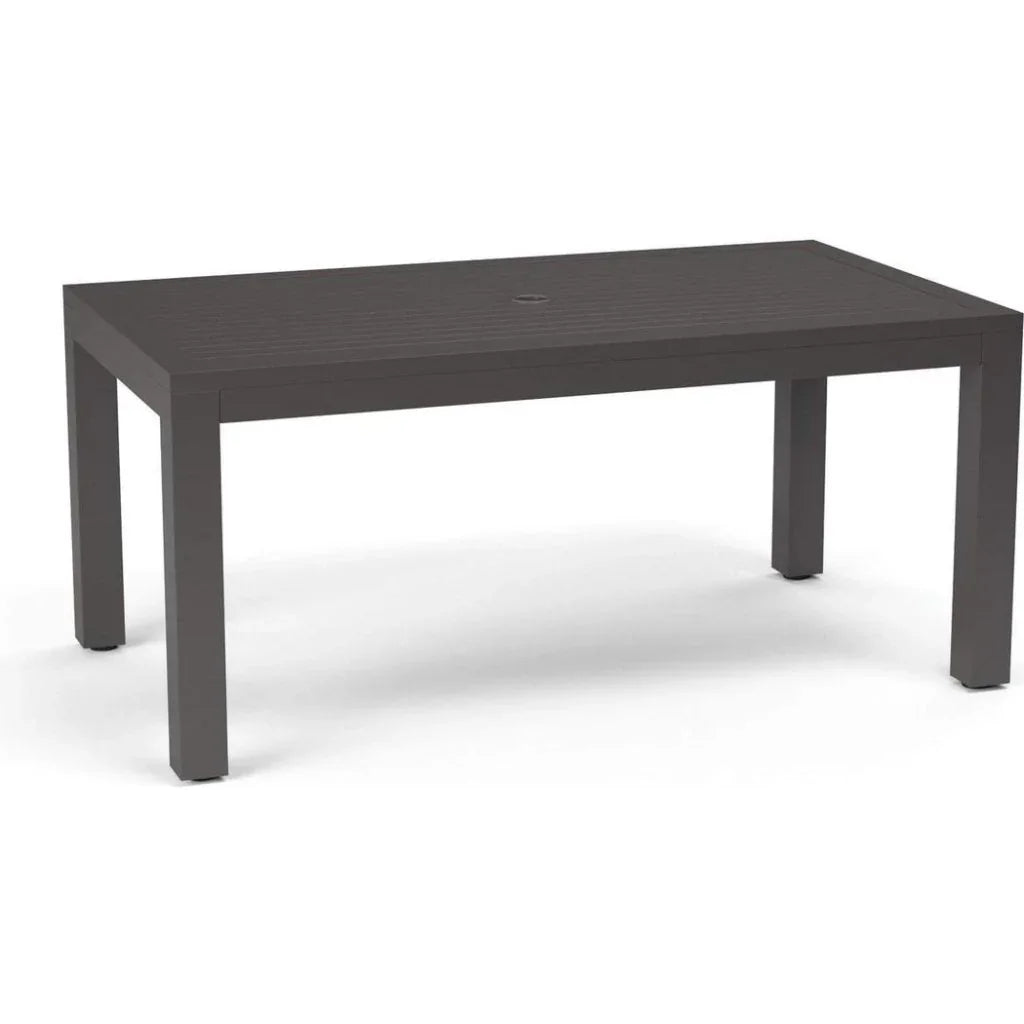 Vegas Aluminum Outdoor Dining Table -- view 4