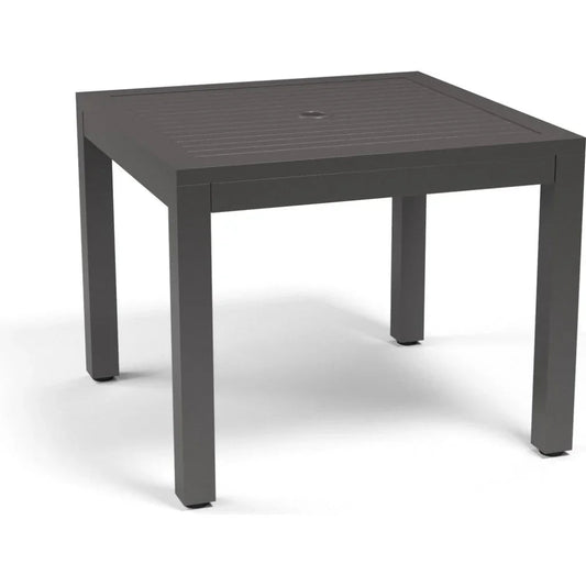 Vegas Aluminum Square Outdoor Dining Table