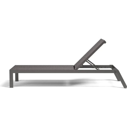Vegas Aluminum Stackable Patio Chaise Lounge -- view 3