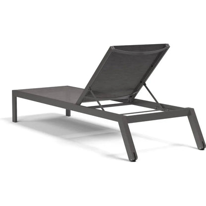 Vegas Aluminum Stackable Patio Chaise Lounge -- view 4