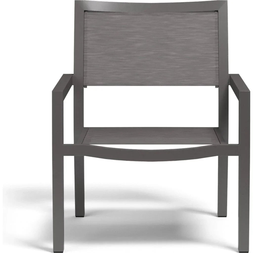 Vegas Stackable Sling Outdoor Club Chair -- view 3