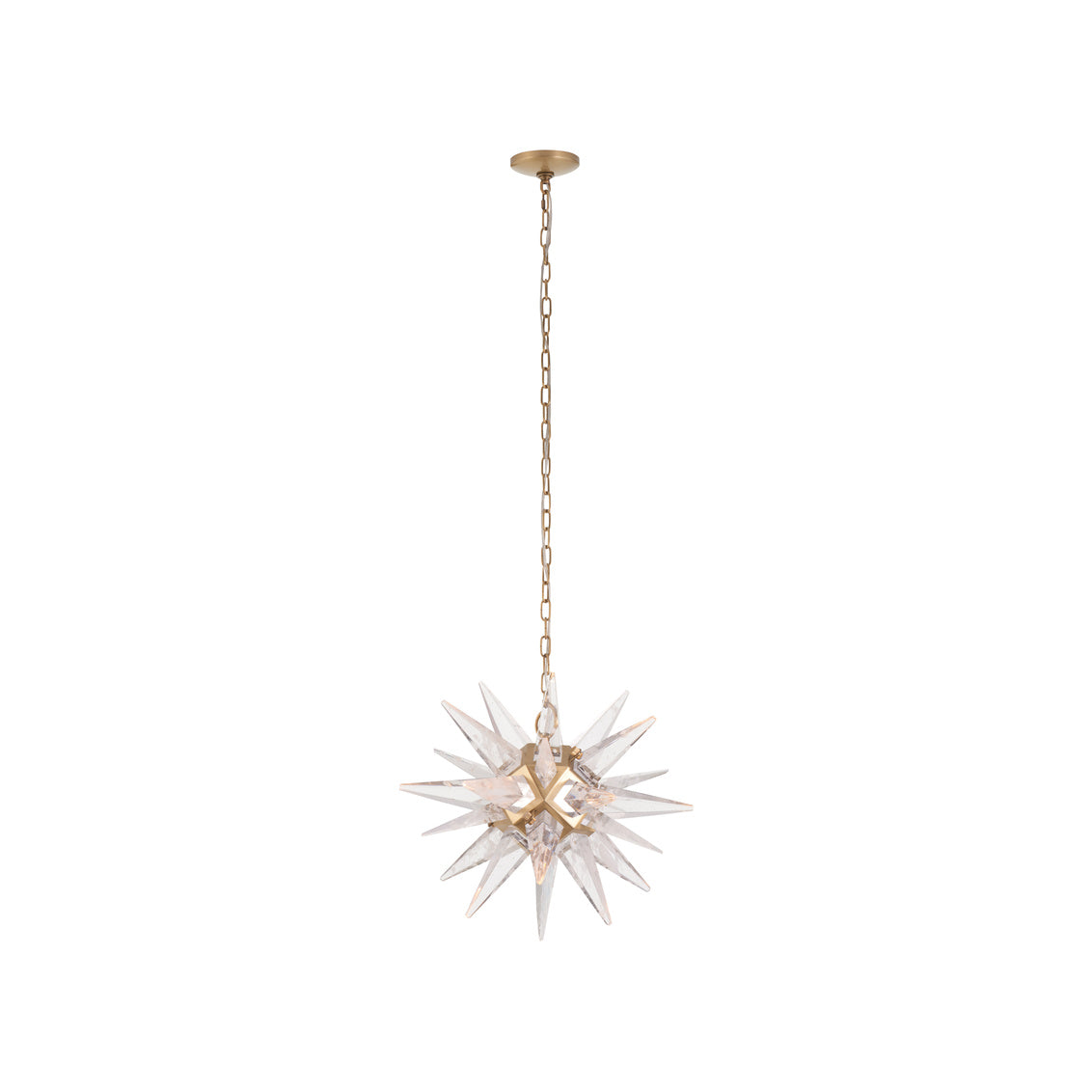 Vela Star Shape Glass Pendant