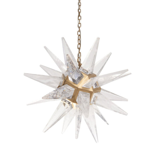Vela Star Shape Glass Pendant