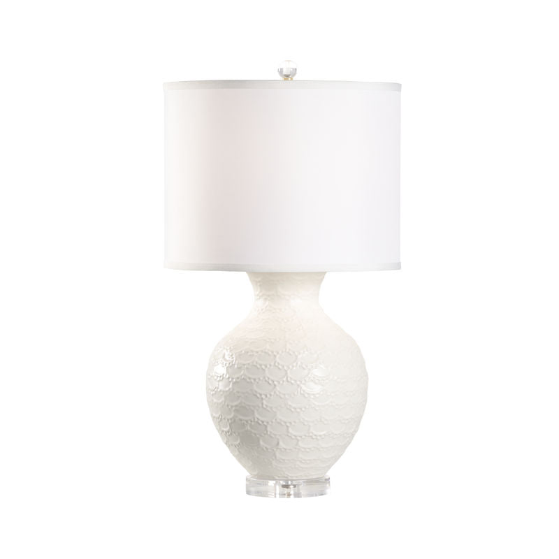 Wildwood Venise Classic Design White Table Lamp