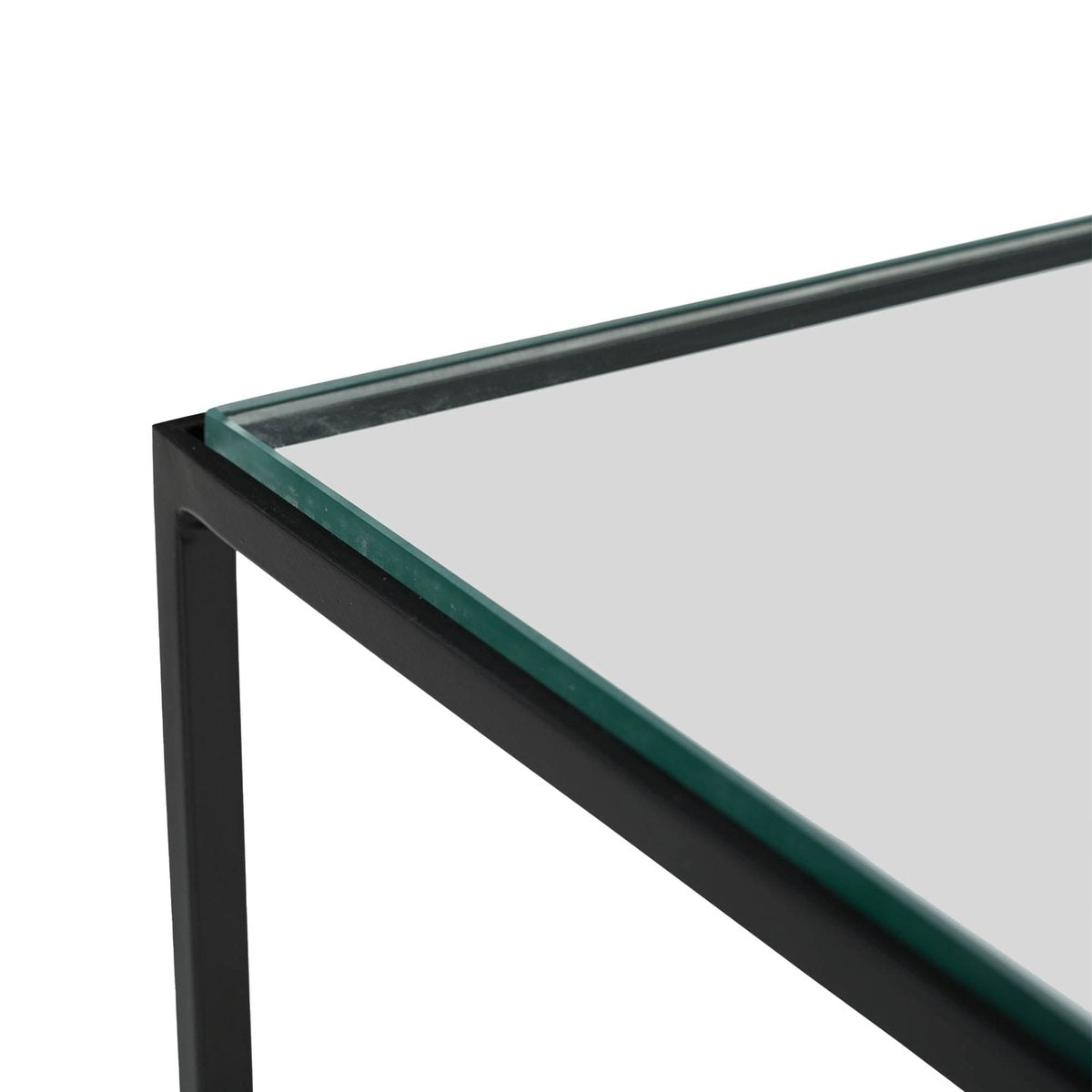 LH Home Venus Iron Black Side Table