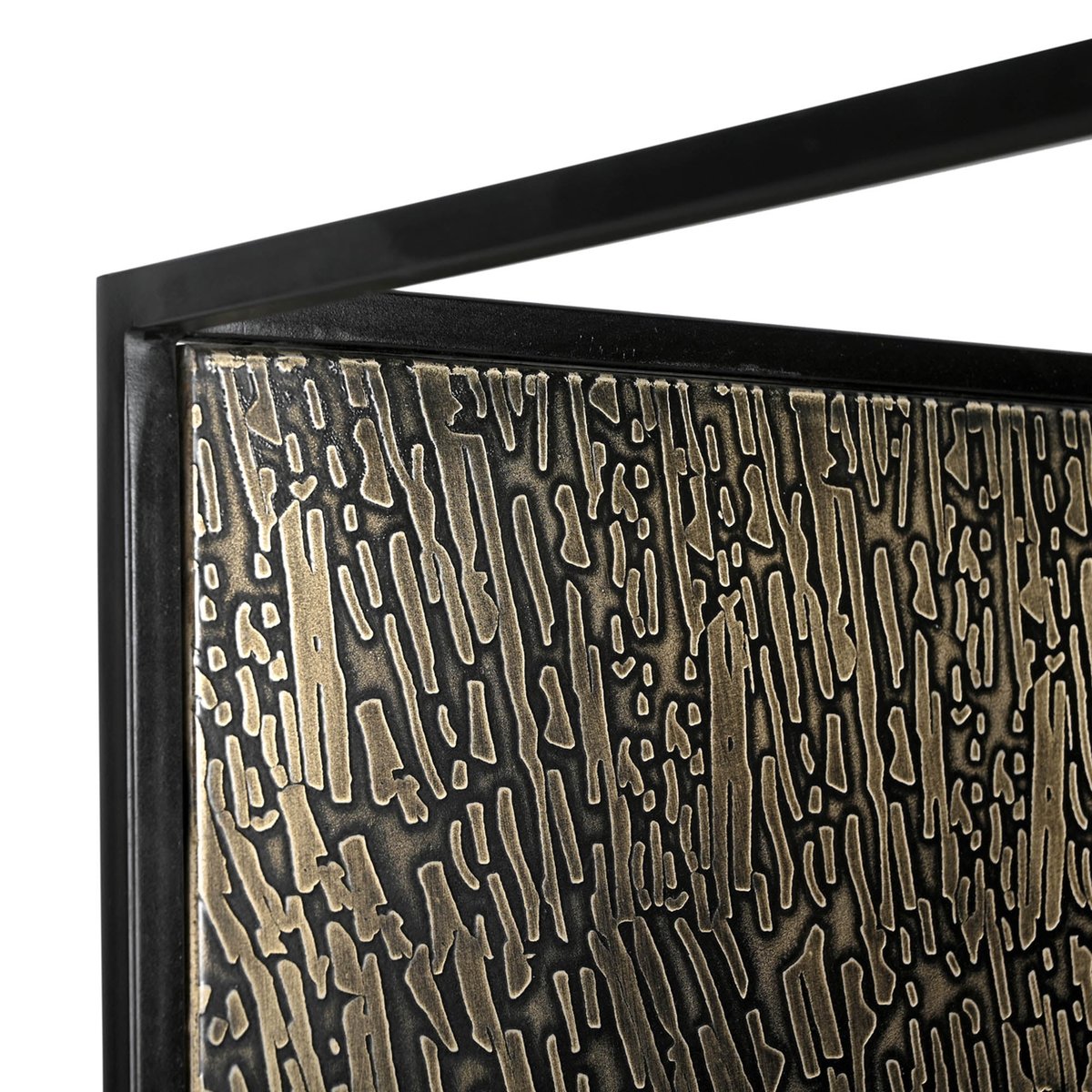 LH Home Venus Iron Frame Black Etagere