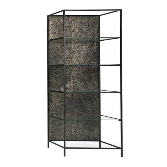 Venus Iron Frame Black Etagere