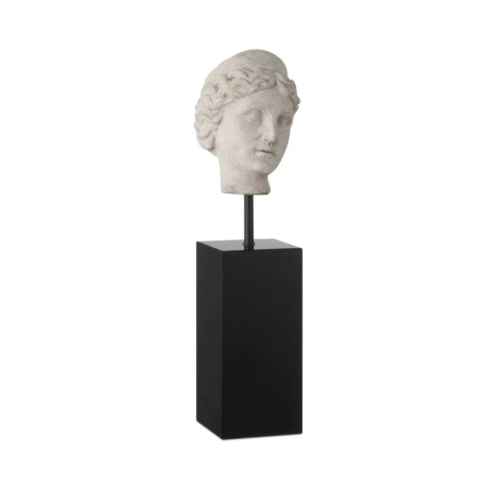 Venus Head On Stand Set Sculpture (Set Of 2)