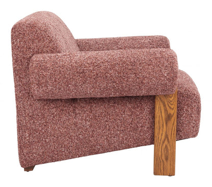 Zuo Modern Verity Copper Textured Fabric Accent Chair