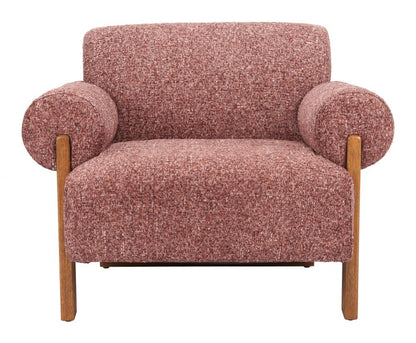 Zuo Modern Verity Copper Textured Fabric Accent Chair
