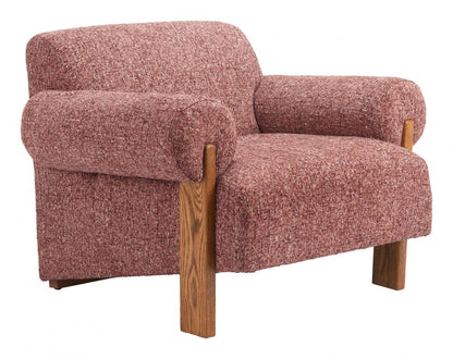 Zuo Modern Verity Copper Textured Fabric Accent Chair