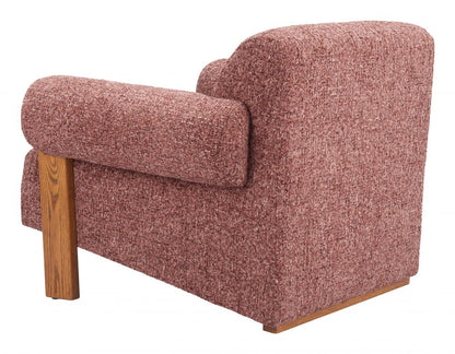 Zuo Modern Verity Copper Textured Fabric Accent Chair
