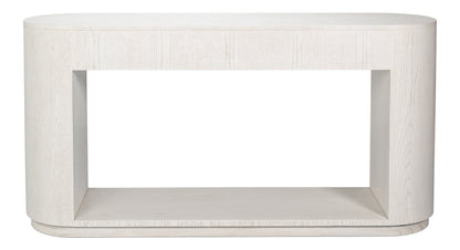 Sarreid Vero Wooden Oval Console Table