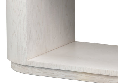 Sarreid Vero Wooden Oval Console Table