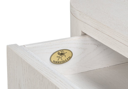 Sarreid Vero Wooden Oval Console Table