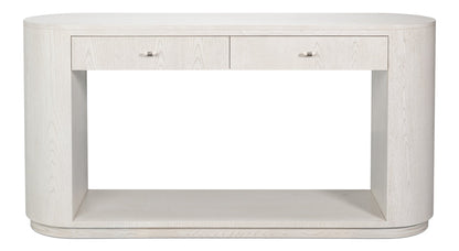 Sarreid Vero Wooden Oval Console Table