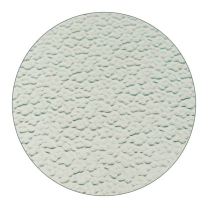Zuo Modern Vetro Rippled Glass Top Round Side Table