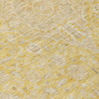 LOOMLAN Rugs Vexira Wheat Washable Indoor-Outdoor Rug