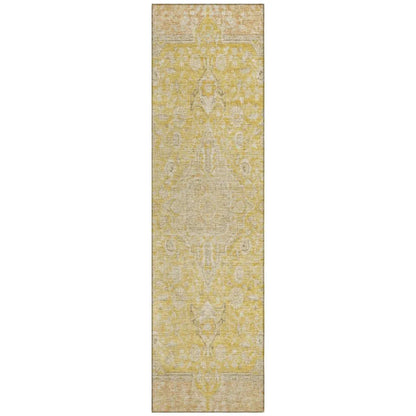 LOOMLAN Rugs Vexira Wheat Washable Indoor-Outdoor Rug