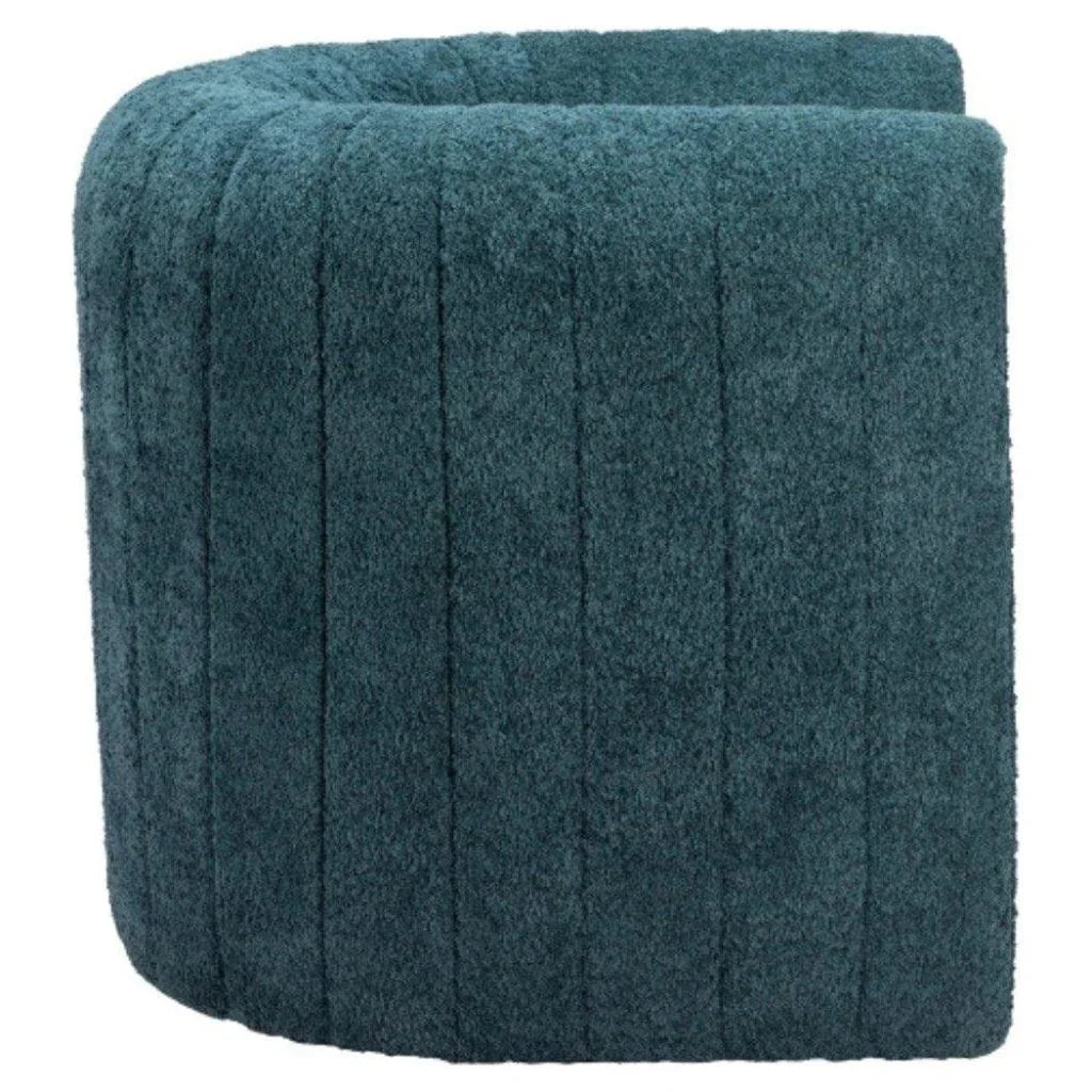 Viana Accent Chair Aquamarine - LOOMLAN - Zuo Modern - Accent Chairs