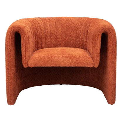 Viana Curved Shaped Accent Chair