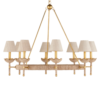 Vichy Chandelier-Chandeliers-Currey & Co-Sideboards and Things