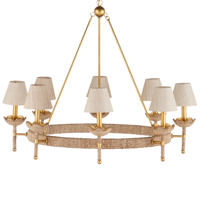 Vichy Chandelier-Chandeliers-Currey & Co-Sideboards and Things