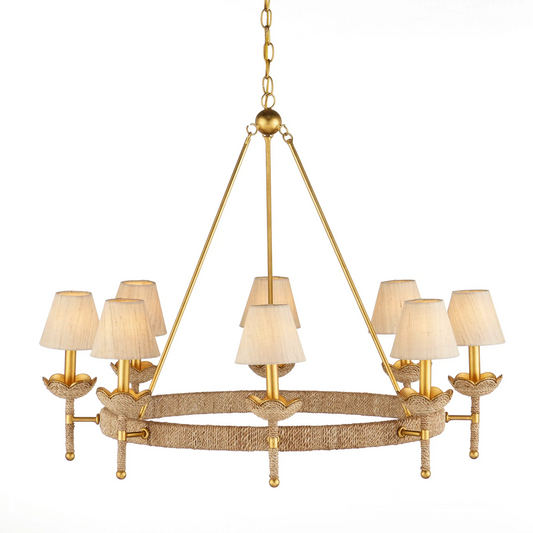 Vichy Chandelier-Chandeliers-Currey & Co-Sideboards and Things