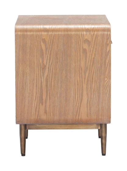 Zuo Modern Vidaz One Drawer Wood Nightstand