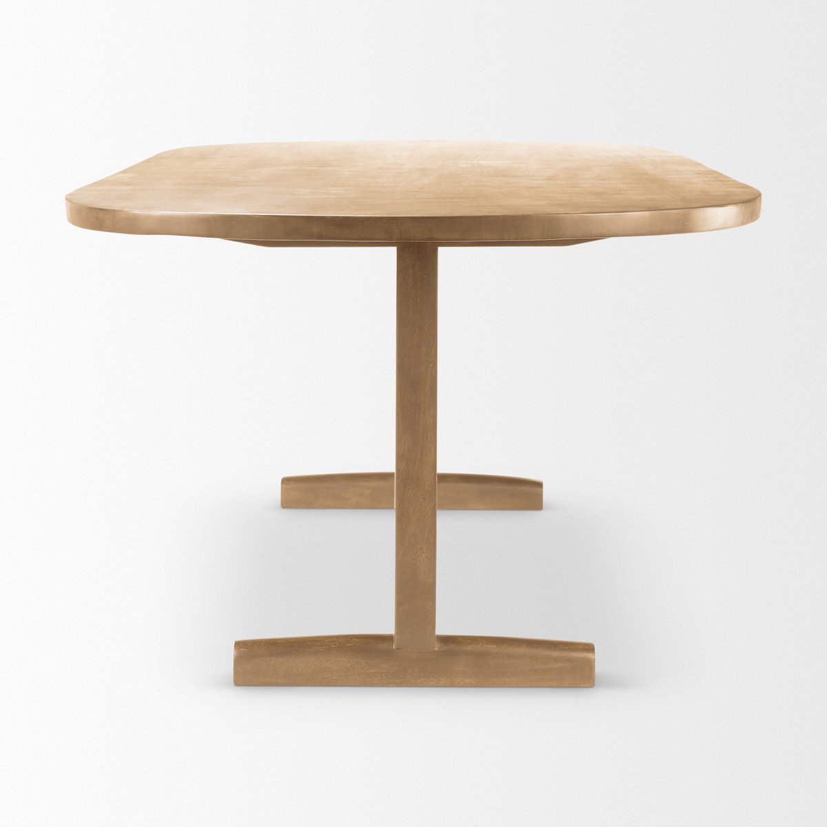 Mercana Viktor Wooden Oval Dining Table