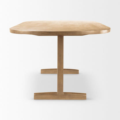 Mercana Viktor Wooden Oval Dining Table
