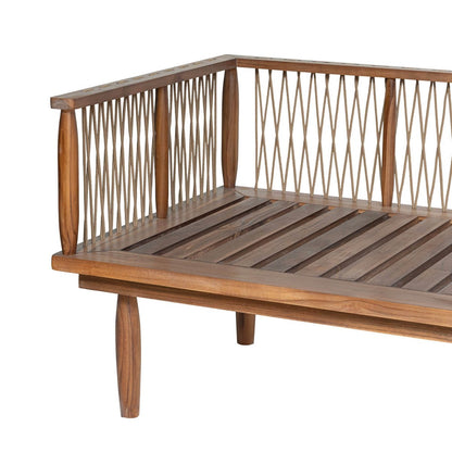 LH Home Vineyard Olefin Fabric Outdoor Loveseat