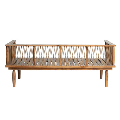 LH Home Vineyard Olefin Fabric Outdoor Loveseat