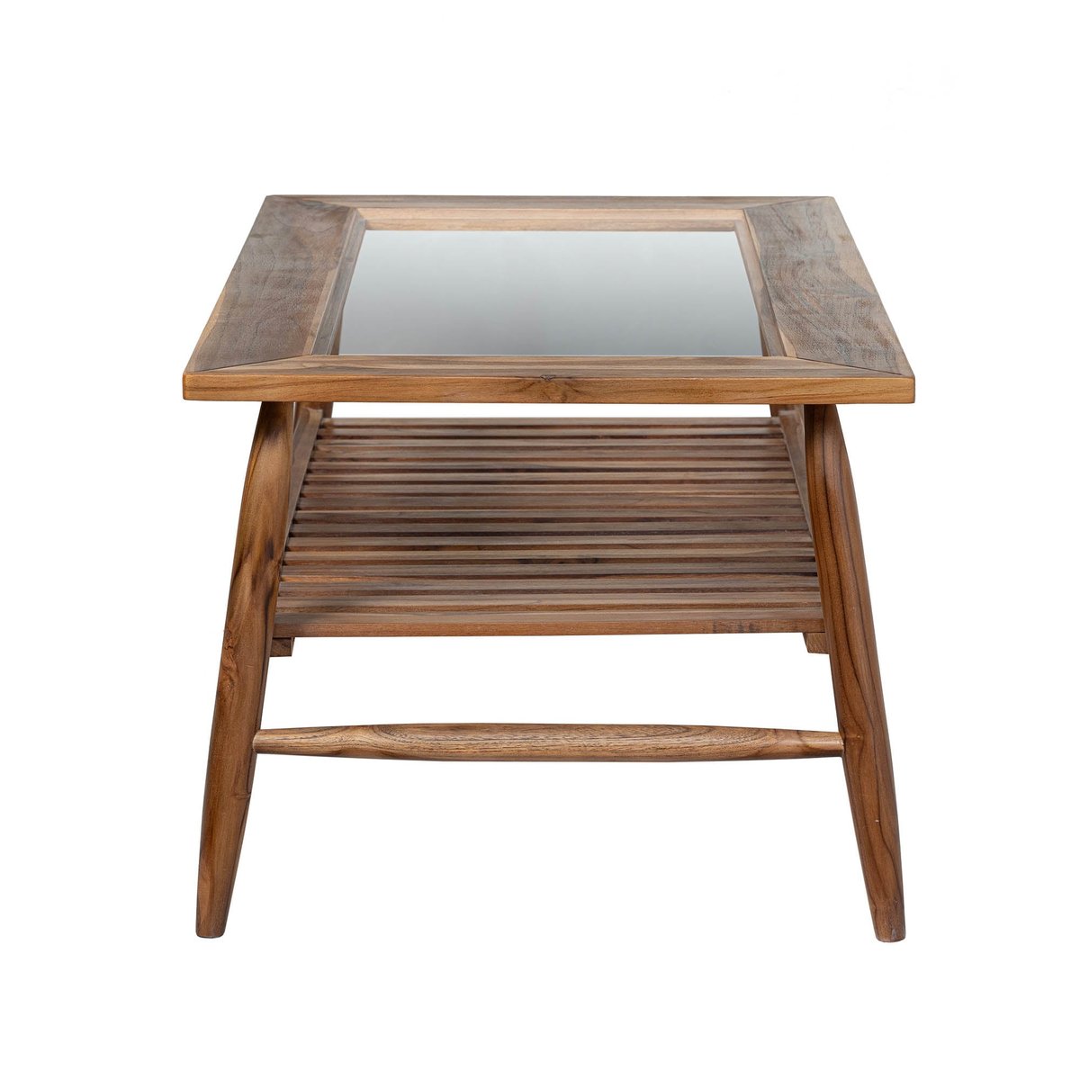 LH Home Vineyard Wooden Rectangular Outdoor Coffee Table