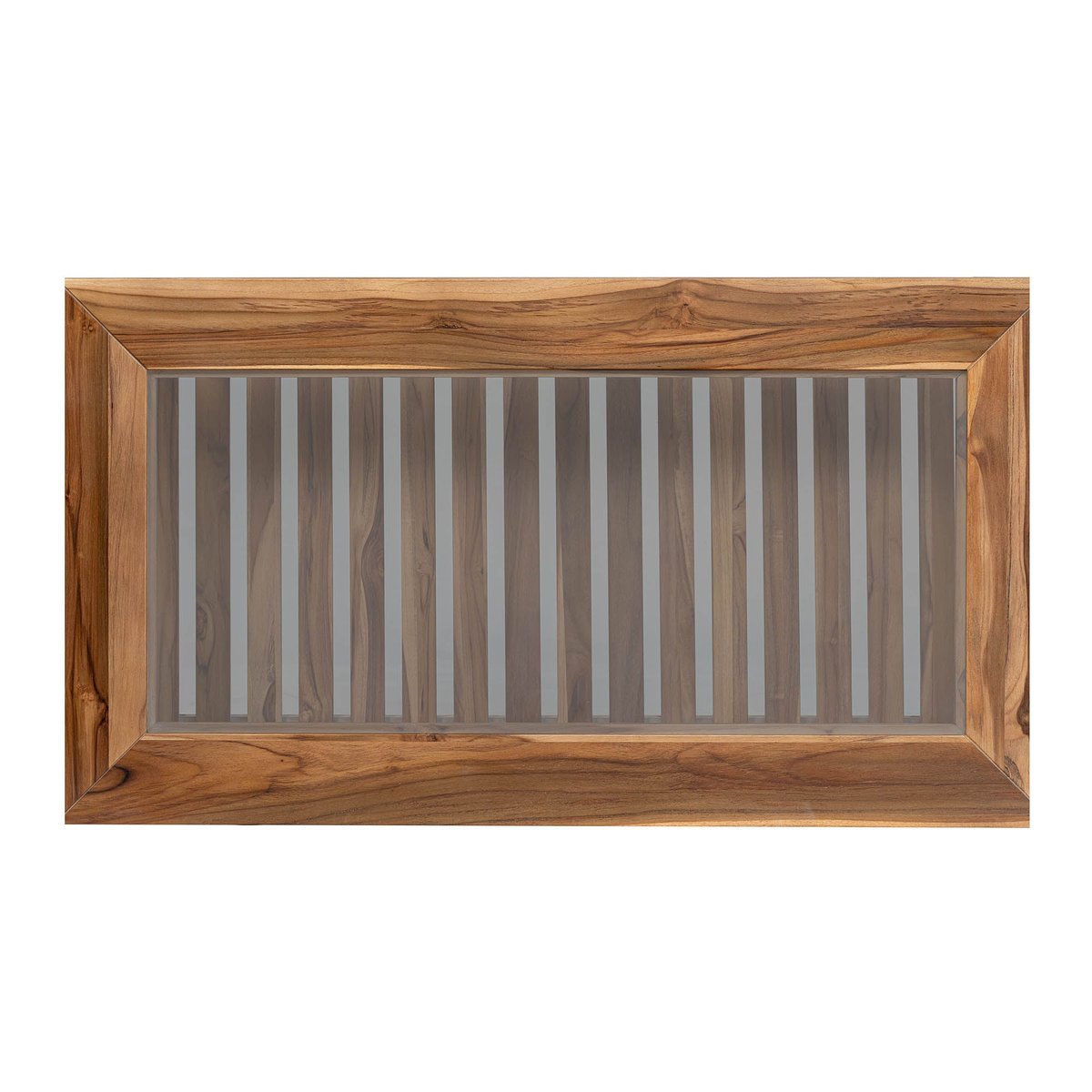 LH Home Vineyard Wooden Rectangular Outdoor Coffee Table