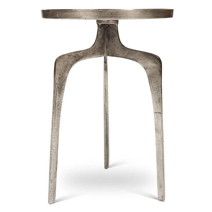 Urbia Vinya Reclaimed Aluminum Round End Table