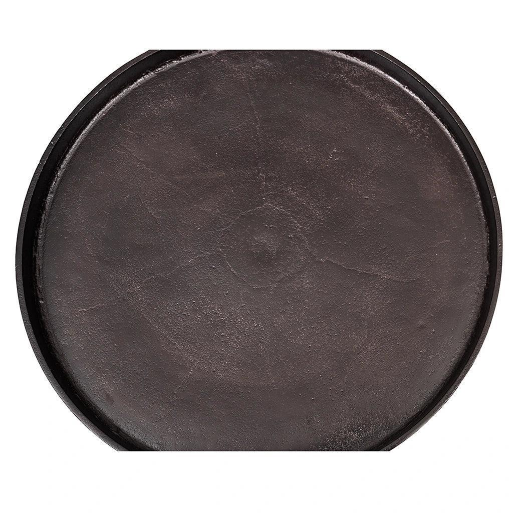 Urbia Vinya Reclaimed Aluminum Round End Table