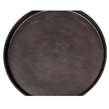 Urbia Vinya Reclaimed Aluminum Round End Table