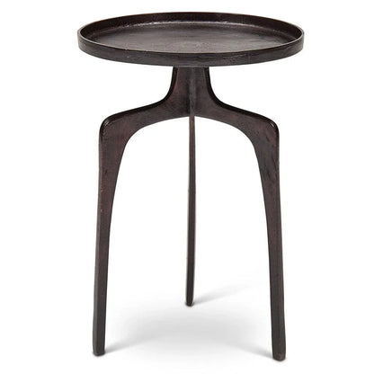 Urbia Vinya Reclaimed Aluminum Round End Table