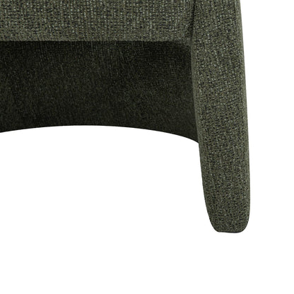 LH Home Virgo Deep Toned Fabric Club Chair