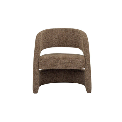 LH Home Virgo Deep Toned Fabric Club Chair