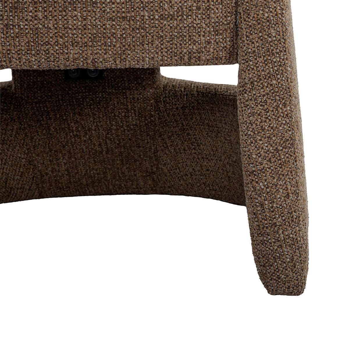 LH Home Virgo Deep Toned Fabric Club Chair