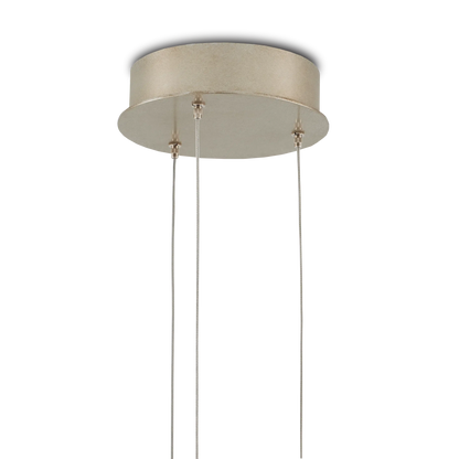 Virtu 3-Light Round Multi-Drop Pendant-Pendants-Currey & Co-Sideboards and Things