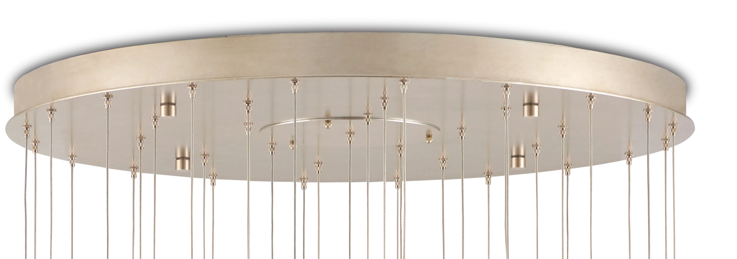 Virtu 36-Light Round Multi-Drop Pendant-Pendants-Currey & Co-Sideboards and Things